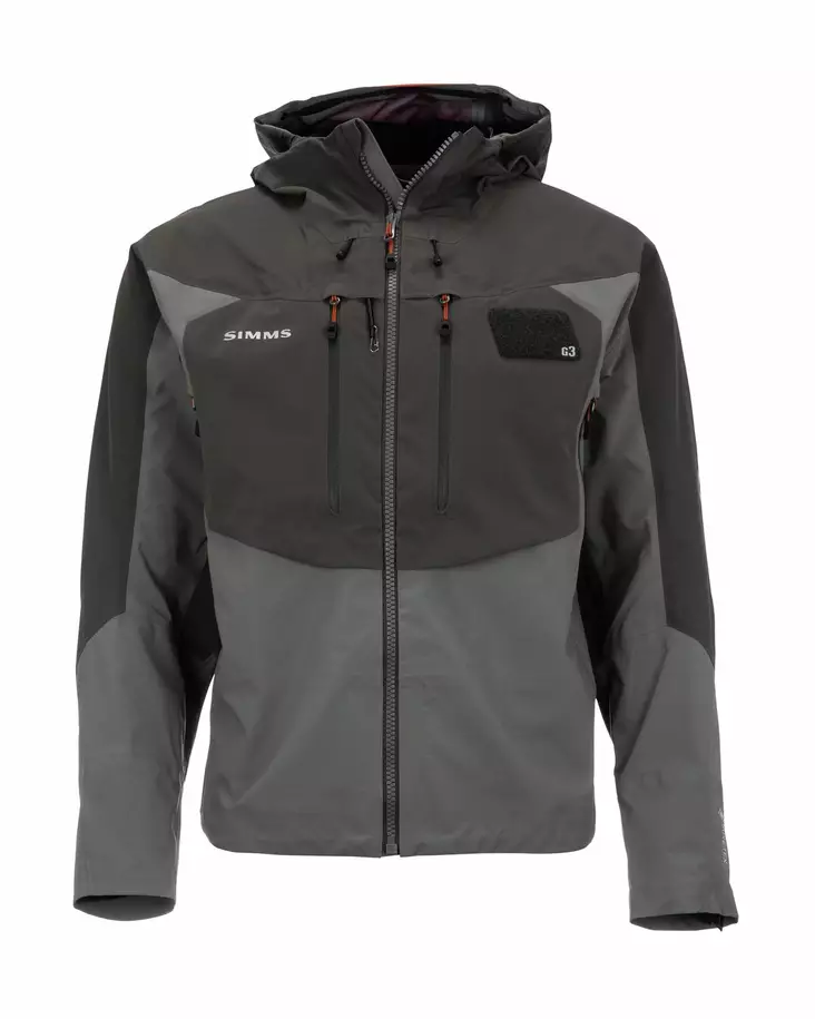 Simms G3 Guide Jacket Gunmetal - Wading Jackets - 694264564202 - 1