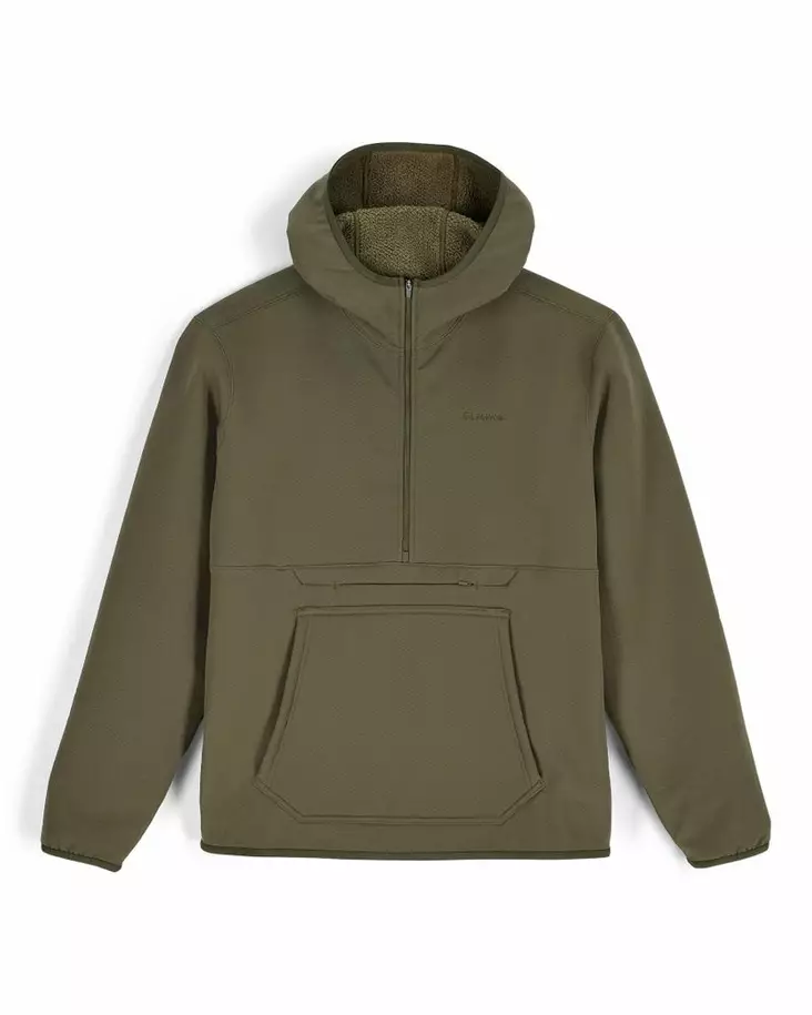 Simms Strata 330 Half-Zip Hoody Loden - Under Layer Shirts - 694264699232 - 2