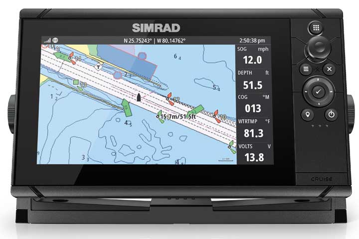 Simrad Cruise 9 - Sonars & Chartplotters - 9420024179352 - 1