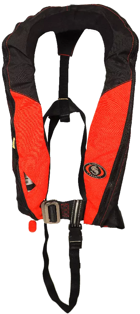 Ursuit Slimline Pro Auto 150N Red/ Black - Life Jackets - 5415274488372 - 1