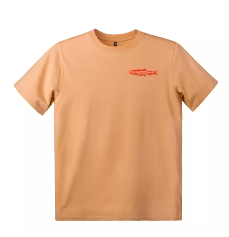 Vai-Ko Fishy T-Shirt Mens Sand - Men T-Shirts - 6440000202402 - 1
