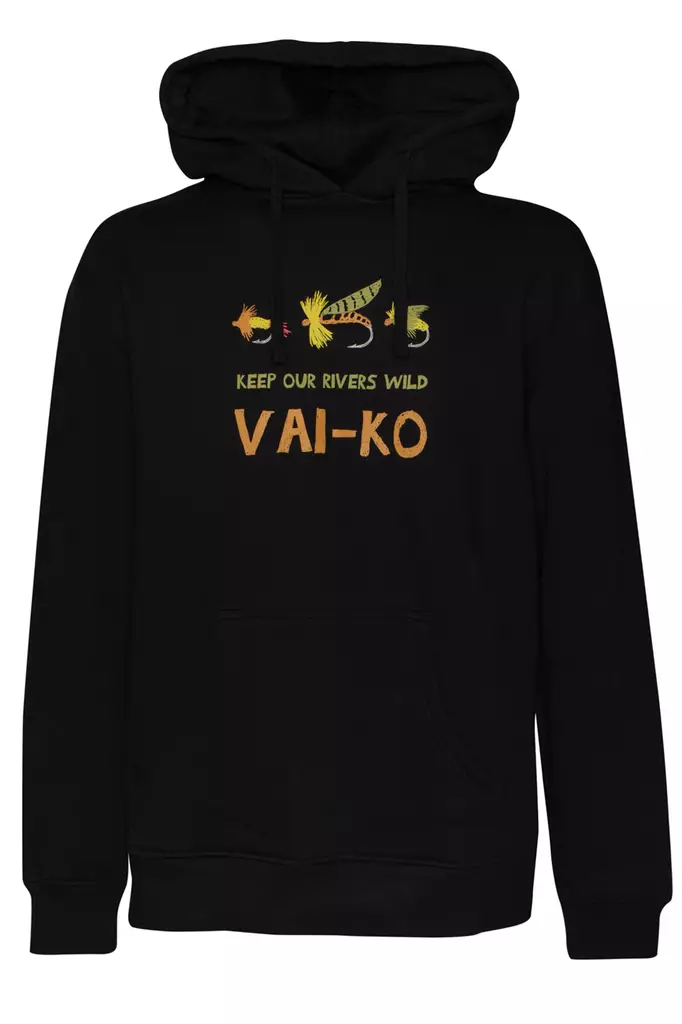 VAI-KO Flyfisher Hoodie Black - Sweatshirts - 6430072388852 - 1