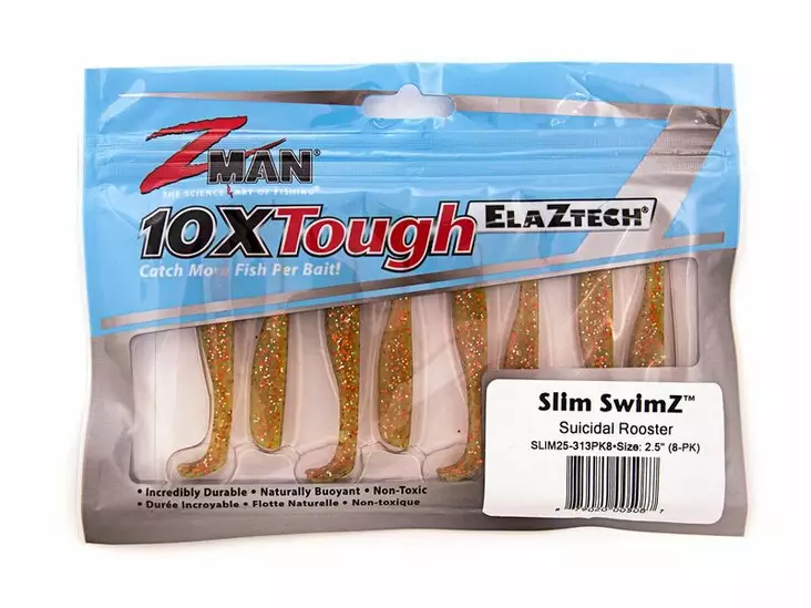 SLIMPAD FIT 本体 2個セット Z-Man Slim Swimz 2,5