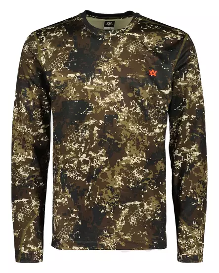 Alaska CoolDry Ms LS T-Shirt, BlindTech Forest - Hunters Underwear - 6438347049613 - 1