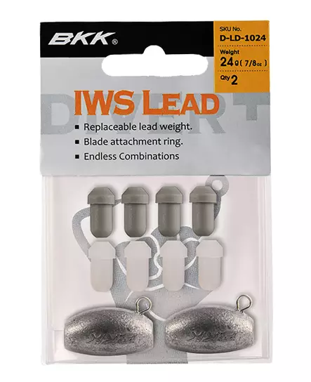 BKK IWS Lead - Weights for spinfishing - 6939067089373 - 1