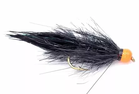 Black Leech Brass Beadhead - Streamers & Wooly Buggers - 8859202530783 - 1