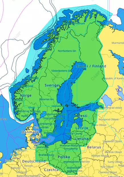 C-MAP Discovery Continental - Maps - 9420064105533 - 1