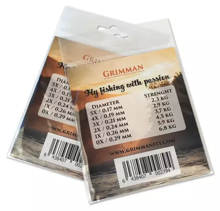 Grimman Bueno 9' Trout Leader - Nylon Leaders - 6438407002763 - 2