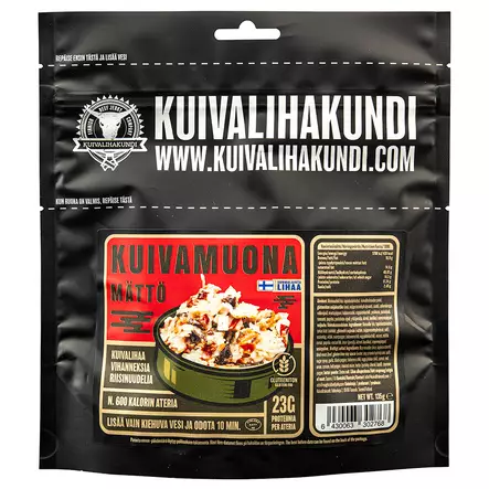 Kuivalihakundi Kuivamuona Mättö 135g - Outdoor Meals - 6430063302393 - 3
