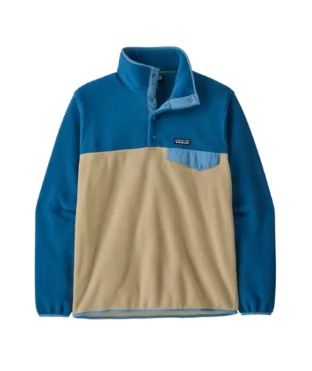 Patagonia M´s Lightweight Synchilla Snap T Pullover Nautilus Tan - Fleece Shirts - 198077575863 - 1