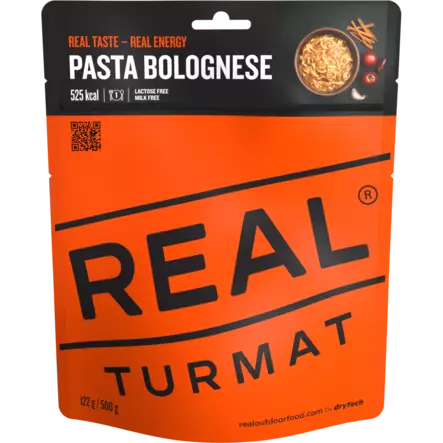 Real Turmat Pasta Bolognese - Outdoor Meals - 7036480052133 - 2