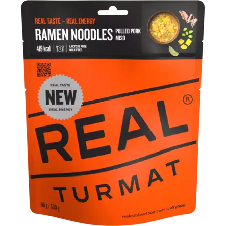 Real Turmat Ramen with Noodles (L) - Outdoor Meals - 7036480060213 - 2