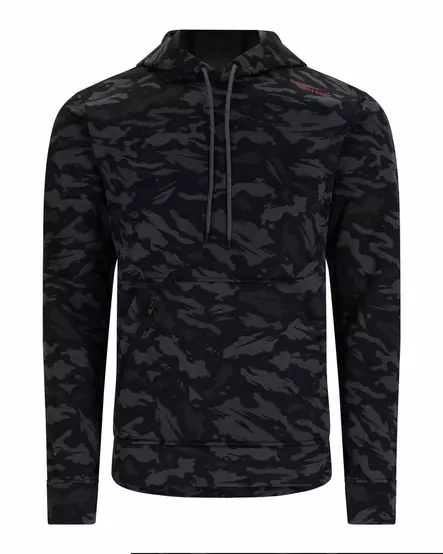 Simms CX Hoody Ghost Camo Black - Sweatshirts - 694264610183 - 2