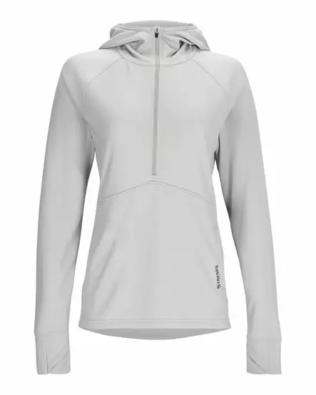 Simms Women's BugStopper Hoody Sterling Heather - Sweatshirts - 694264649923 - 2