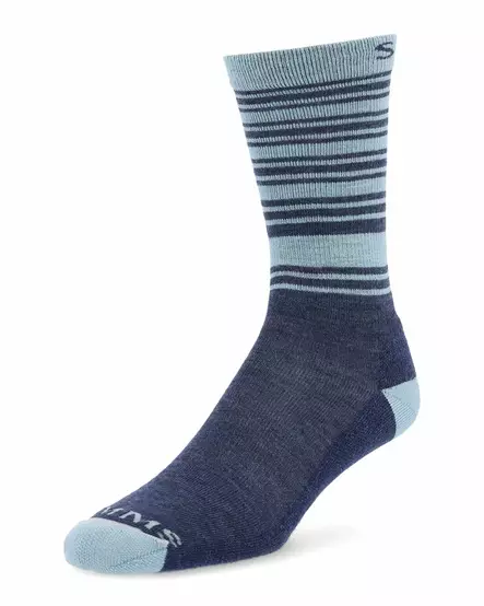 Simms Women's Merino Lightweight Hiker Sock Cornflower - Socks and Buff - 694264579923 - 2