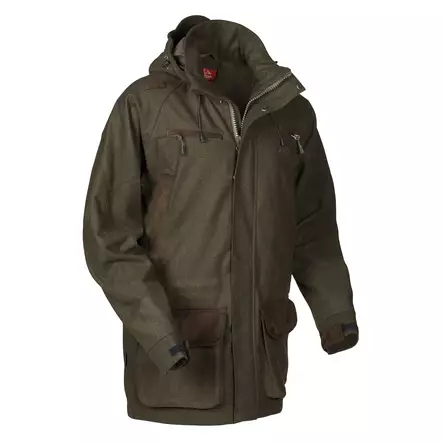 Swedteam Titan Loden Long Jacket Olive - Men's Hunting Jackets - 7330144053093 - 1