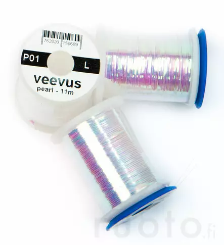 Veevus Pearl Tinsel - Tinsels - 762820150623 - 1