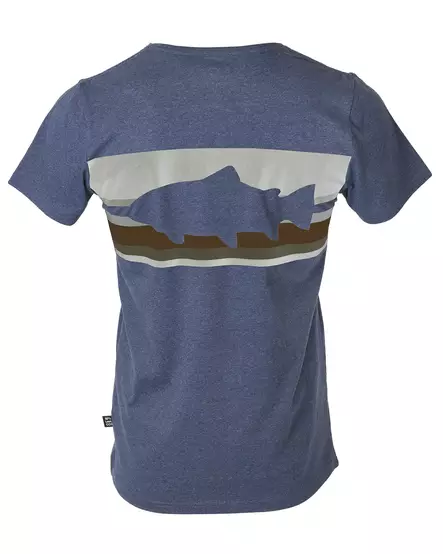 Vision Stripe T-Shirt Blue - Men T-Shirts - 6417512842303 - 2