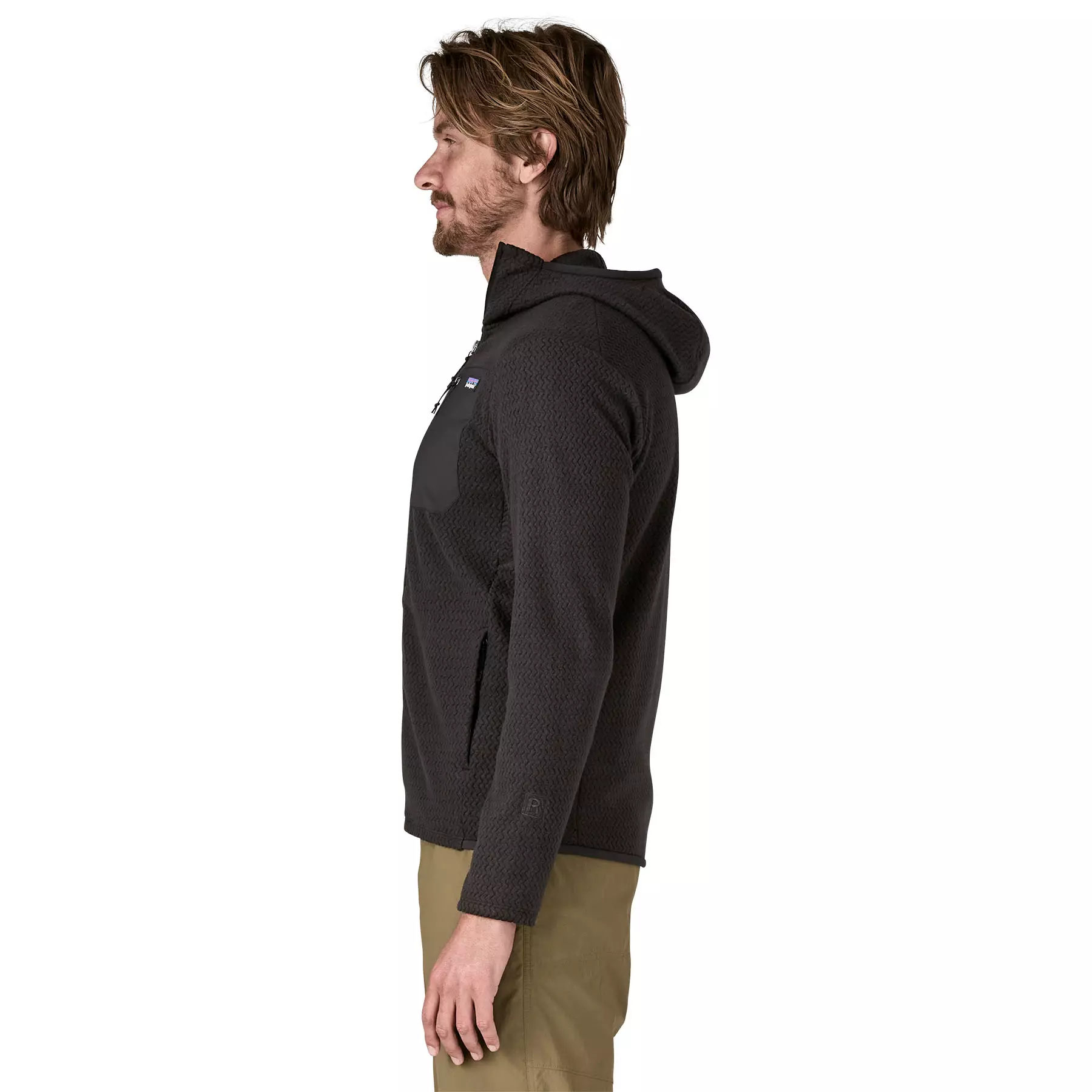 Patagonia Mens R1 Air Full-Zip Hoody Black - Ruoto.com webstore