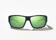 Bajio Vega Black Matte Green Mirror Glass - Glass Lenses - 840290903823 - 2
