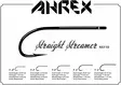 Ahrex NS110 Streamer - Streamer Fly Hooks - 655043954393 - 4