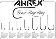 Ahrex SA292 Beast Fleye Long - Seatrout Hooks - 655043956243 - 4