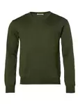 Chevalier Aston V-Neck Merino Pullover Men Pine Green - Shirts - 808491143103 - 1
