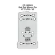 Eemann Tech Alu RD mount CZ75 V1 - Adapter plates for pistol sights - ET-130903 - 3