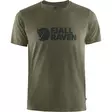 Fjällräven Logo T-shirt M Dark Olive - Men T-Shirts - 7323450606053 - 1