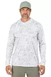 Grundens Tough Sun Masked Hoodie Squall Camo - Shirts - 0840316330633 - 2