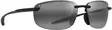 Maui Jim Hookipa Ultra - Matte Black Frame with Neutral Grey Lens - Plastic Lenses - 603429081393 - 1
