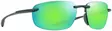Maui Jim Hookipa Ultra - Metal Matte Green Frame with Maui Green Lens - Plastic Lenses - 603429081423 - 1