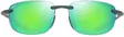 Maui Jim Hookipa Ultra - Metal Matte Green Frame with Maui Green Lens - Plastic Lenses - 603429081423 - 2