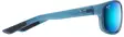 Maui Jim Kaiwi Channel - Blue Black Stripe Frame with Blue Hawaii Lens - Glass Lenses - 603429067373 - 3