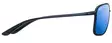Maui Jim Kaupo Gap - Matte Black Frame with Blue Hawaii Lens - Plastic Lenses - 603429049973 - 3