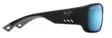 Maui Jim Keha Black Matte Blue Hawaii - Glass Lenses - 603429079673 - 3