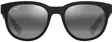 Maui Jim Maoli - Matte Black Frame with Neutral Grey Lens - Plastic Lenses - 603429079833 - 2