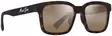 Maui Jim Opiopio AF - Matte Dark Havana Frame with HCL Bronze Lens - Plastic Lenses - 603429079543 - 1