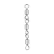 Mikado Jaws Triple Swivels Salt Water 35kg - Heavy Duty & Ball Bearing Swivels - 5900637162483 - 1
