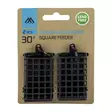 Mikado Square Feeder with Bottom 2 pcs - Cage & Window Feeders - 5900637117483 - 1