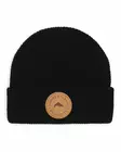 Simms Everyday Waffle Knit Beanie Black - Beanies - 694264657133 - 1