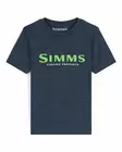 Simms Kid's Logo T-Shirt Harbor Blue - Men T-Shirts - 694264598313 - 1