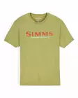 Simms Logo T-shirt Tent Green - Men T-Shirts - 694264694343 - 1