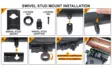 UTG Super Duty QD Bipod - Bipods - 4712274522213 - 4