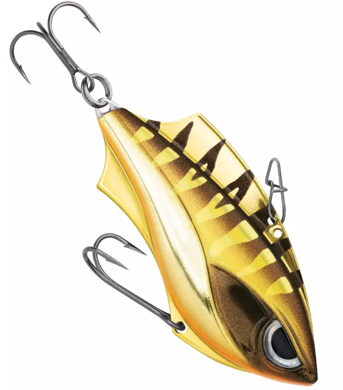 Rapala Rap-V Blade 6 Cm 14 G – Leurre Carnassiers Eau Douce, Vibrations Puissantes, Ghost