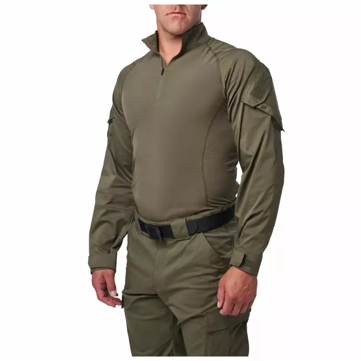 5.11 Flex-Tac TDU Rapid Ls Ranger Green - Tactical Shirts - 888579902723 - 1