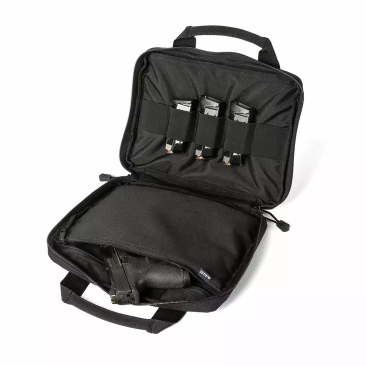 5.11 Single Pistol Case Black - Pistol Holsters and Magazine Pouches - 888579913293 - 1