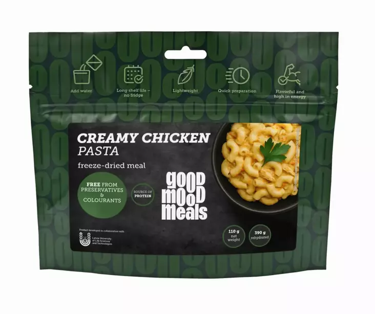 GoodMoodMeals Creamy Chicken Pasta - Outdoor Meals - 4750296003723 - 1