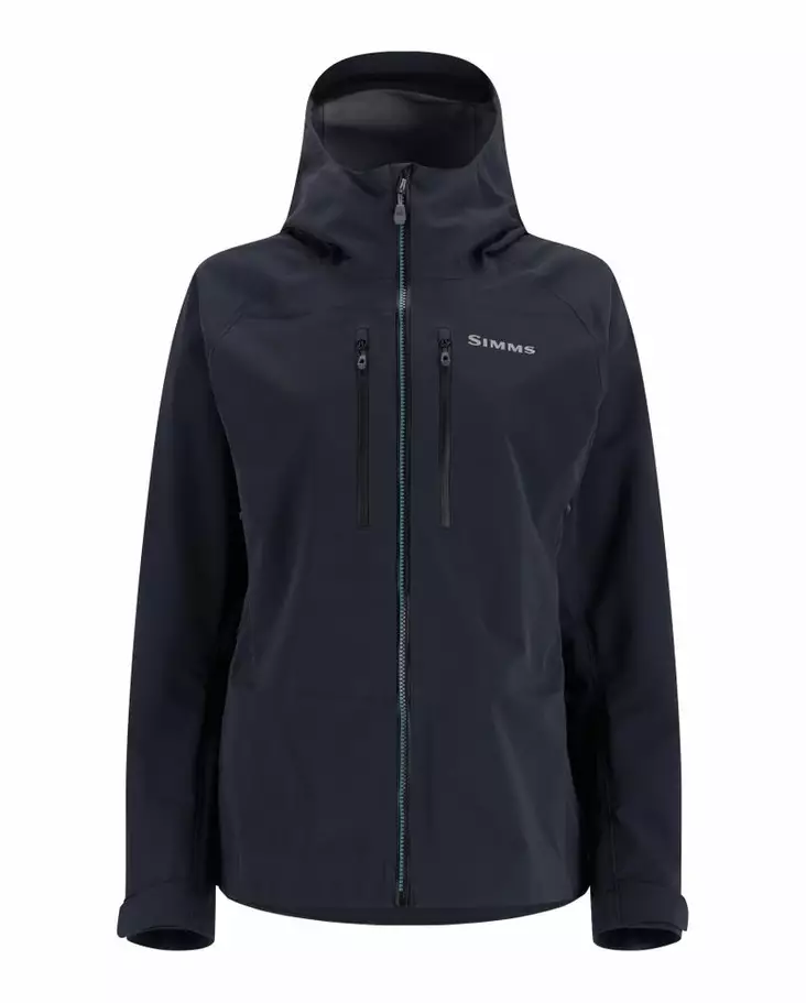 Simms Women's Freestone Jacket Black - Wading Jackets - 694264596463 - 2