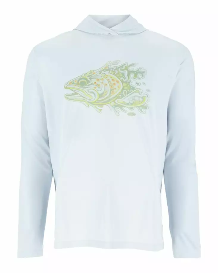 Simms Tech Hoody - Artist Series Bimini Trt Head - Sweatshirts - 694264670453 - 2